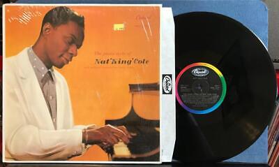 PIANO STYLE OF NAT KING COLE~VG++ 1987 CAPITOL UK MONO REISSUE LP w/SHRINK~JAZZ