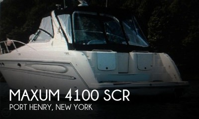 1997 Maxum 4100 SCR Used