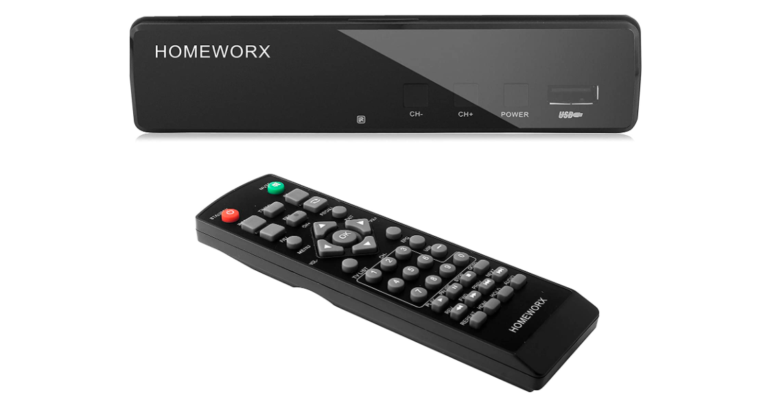 Digital To Analog TV Converter HDMI Recording Antenn