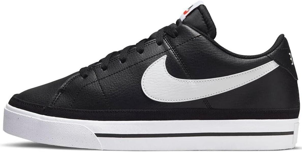 Size 9.5 - Nike Court Legacy Black White
