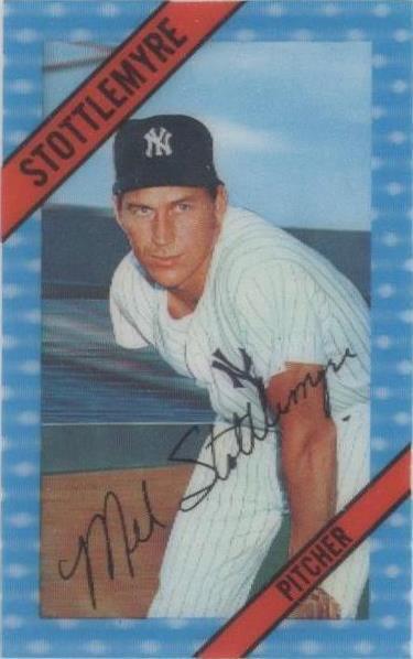 Kellogg's 1972 3-D Super Stars - Mel Stottlemyre #50