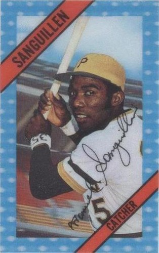 1972 Kellogg's 3-D Super Stars - Manny Sanguillen #19