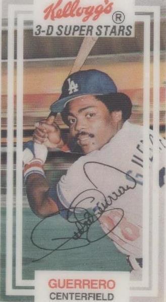 Kellogg's 3-D Super Stars 1983 - Pedro Guerrero #20