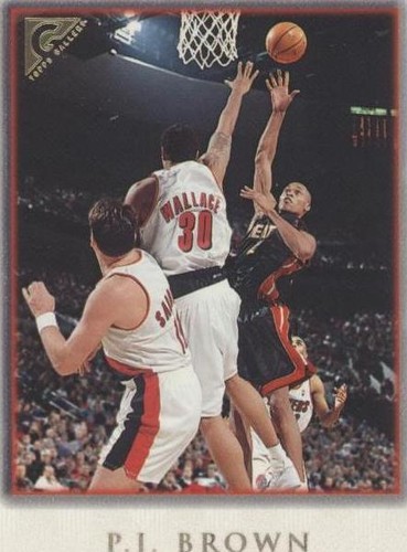 1999-00 Topps Gallery - P.J. Brown #86