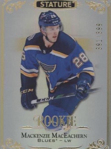 2019-20 Upper Deck Stature - MacKenzie MacEachern #121