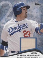 2014 Topps Mini - Adrian Gonzalez #MR-AG
