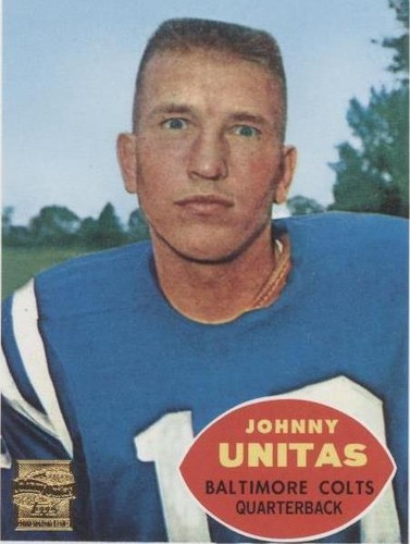 2000 Topps Johnny Unitas #R4