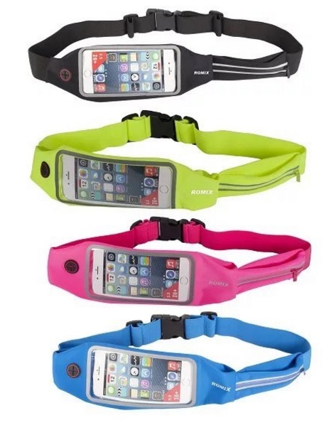 Marsupio Band Fascia Vita Tasche Romix RH16 Porta Smartphone fino a 5,5" hsb