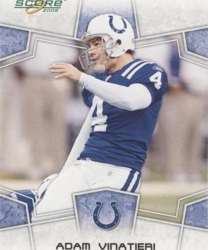 2008 Score Adam Vinatieri #134