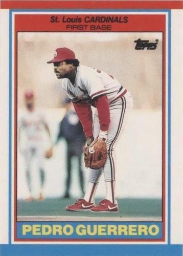 1989 Topps United Kingdom Minis - Pedro Guerrero #34