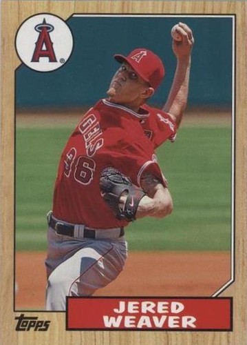 2012 Topps - Jered Weaver #TM-49