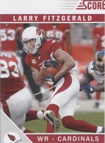 2011 Score Larry Fitzgerald #7