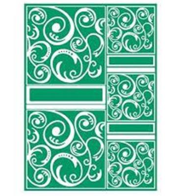 Craftwell  Universal Embossing QUATRAFOIL  8.5'' x 12''