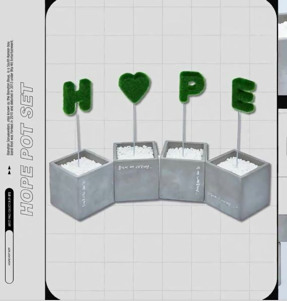 J-HOPE] HOPE POT SET(2024年6月末以降発送) – BTS JAPAN
