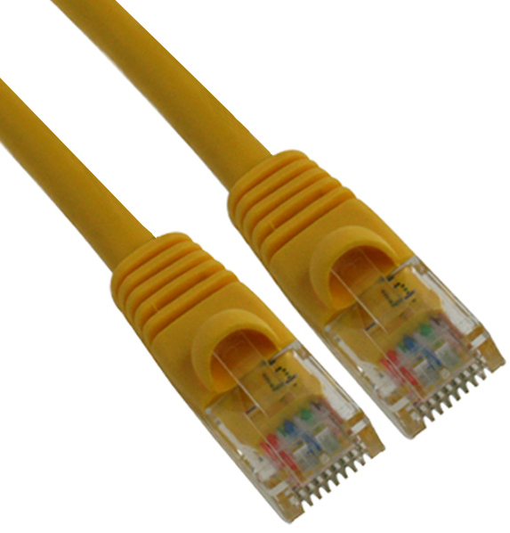 Cat5E 350MHz Copper Patch Cable Cord 10ft 15ft 25ft 35ft 50ft 100ft 1,5,10 Lot