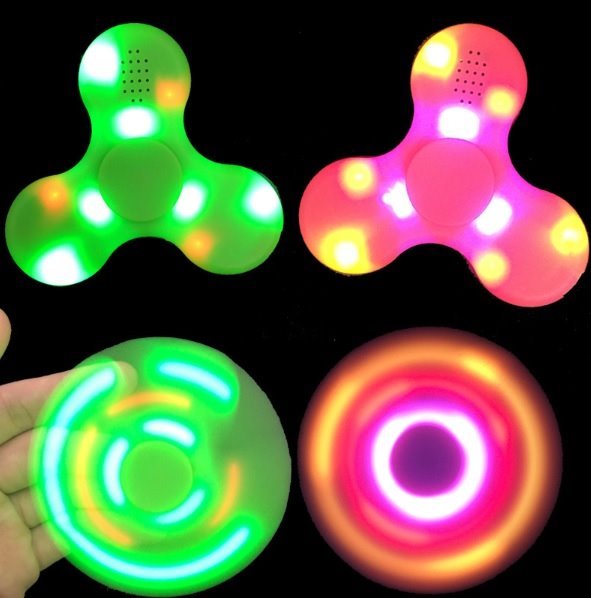 Fidget Spinner with Bluetooth Speaker & LED  in Ladybarn 