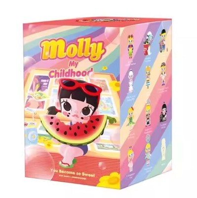 POP MART Molly My Childhood Series Unopened random Blind Box Figure Toy Kid Gift