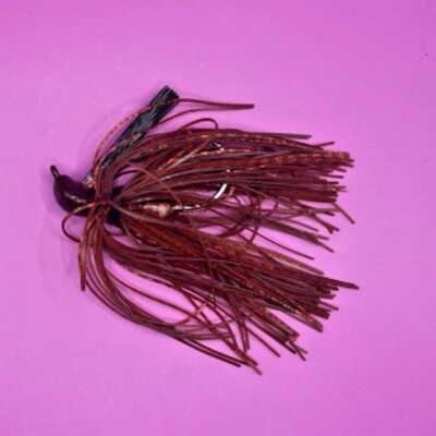 Custom Weedless 3/8, 1/2oz Bass Fishing Jigs; multi color skirts, Flipping Jigs