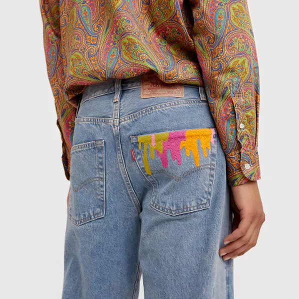 Pre-owned Levi's Levis Vintage Clothing Lvc 1984 501 Selvedge Jeans Double Good 34x32 Rt$295 In Blue