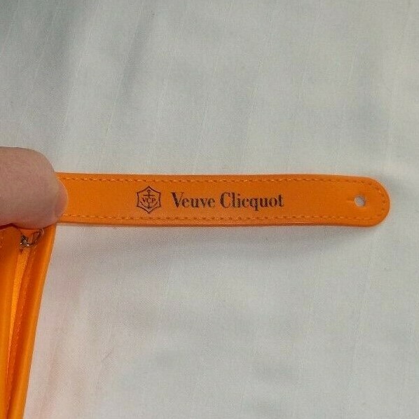 Veuve Clicquot,Brut,Champagne,Sleeve,Insulator,Koozie,Zipper Back,NEW!