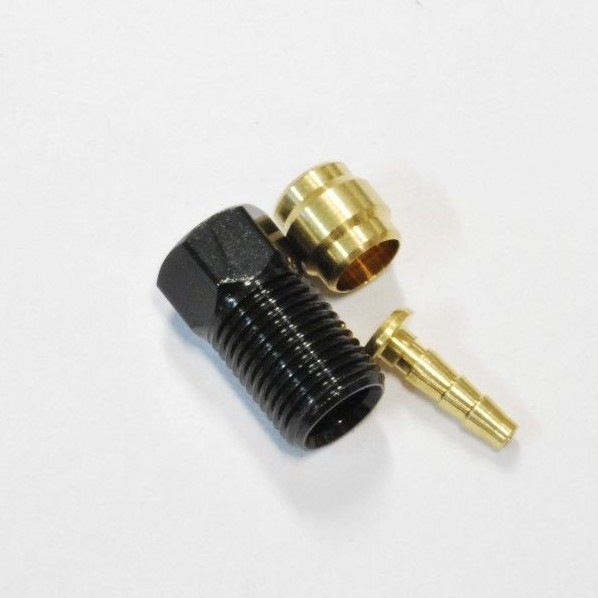 Bicycle hydraulic brake hose banjo fitting hope shimano 