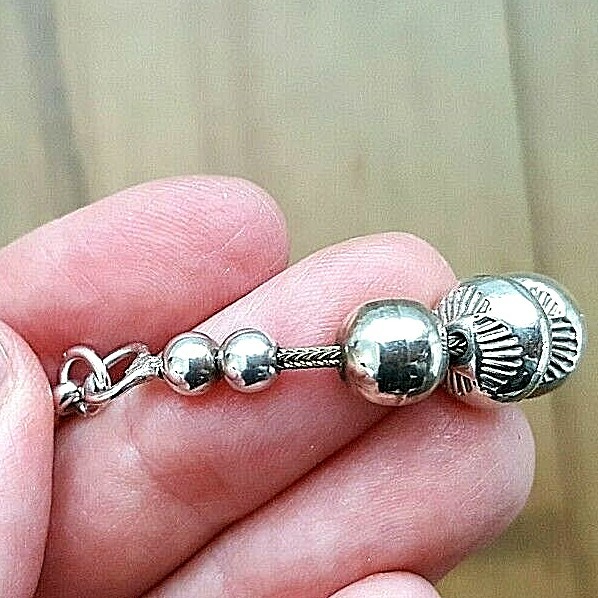 Navajo Sterling Silver Beads or 