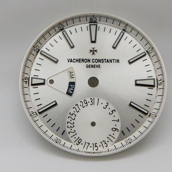 Pre-owned Vacheron Constantin Original  Overseas Dual Time White Dial 7900v/110a-b333
