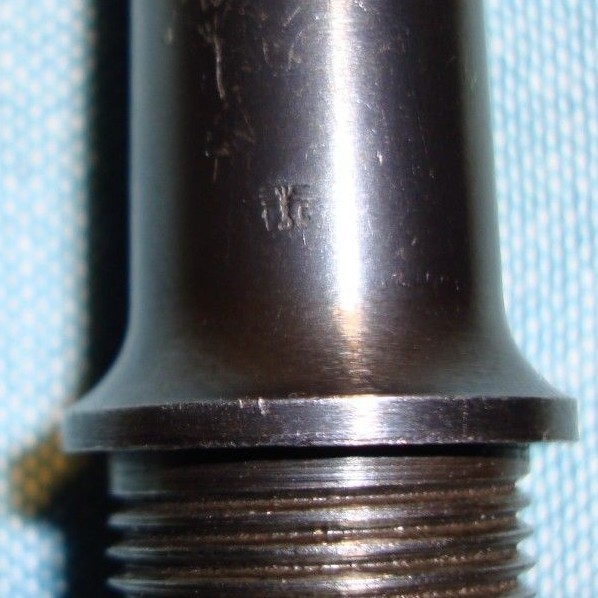 Nice Original German WWII Period Armorer's 9mm Luger Barrel With Eagle 135 Proof