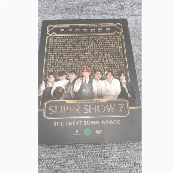 SUPER JUNIOR SUPER SHOW 7 DVD ソウル SUPER JUNIOR SUPER SHOW7 SS7 World Tour Seoul DVD Photobook