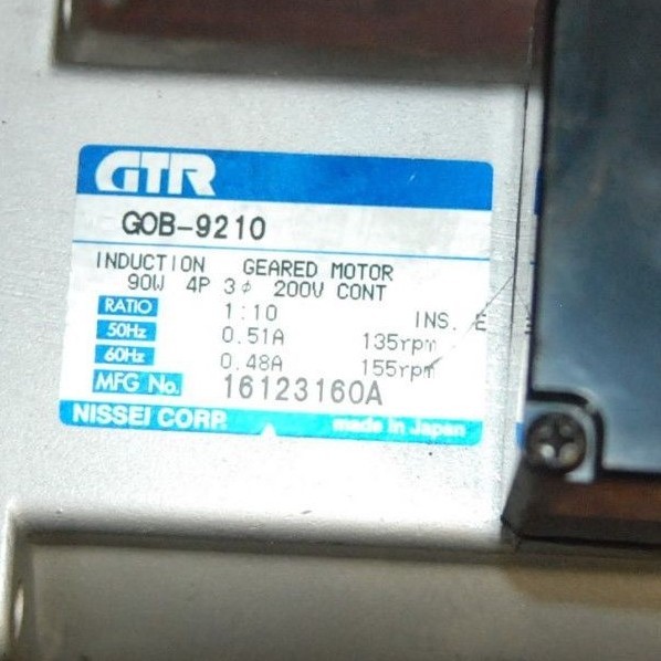 GTR GOB-9210,  Motor,  New  No box