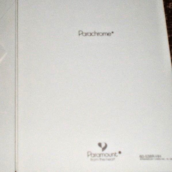 PARAMOUNT BEST WISHES ON YOUR PROMOTION GREETING CARD - NEW - VINTAGE UNUSED