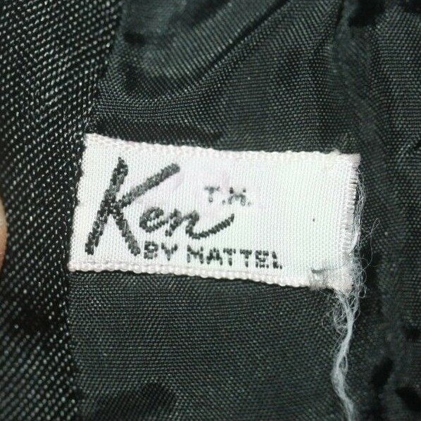 VINTAGE KEN 1961 TUXEDO #787 JACKET AND SLACKS--VERY NEAR EXCELLENT