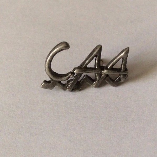 Vintage CAA Scewback Lapel Pin Canadian Automobile Association?