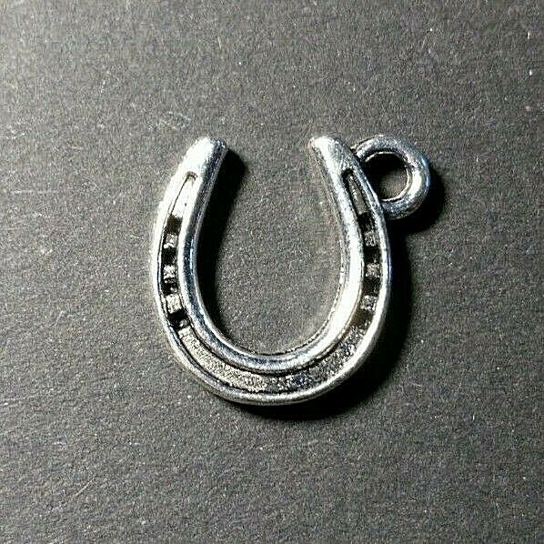 Hufeisen Glucksbringer Charm Anhanger Kettenanhanger Bettel Armband Basteln Diy