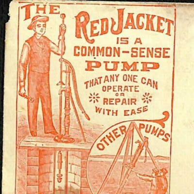 Cover Red Jacket Pump Ashton Starke Richmond George Wear Sulphur Mines, VA 1895