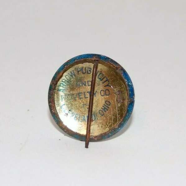 Antique 1925 Pinback Button - Cleveland Ohio - Community Fund for Orphans w Logo