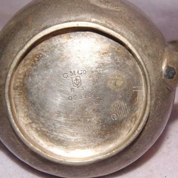 Gorham Silver Teapot-1920's Hotel, Ship, & RR