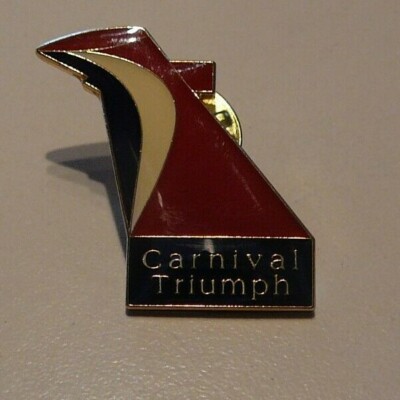 CARNIVAL CRUISE LINES TRIUMPH LAPEL HAT PIN