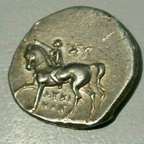  Calabre - Tarente Nomos, StatÃ¨Re Ou Didrachme Poids 6gr43