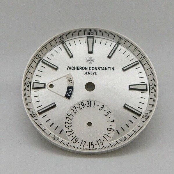 Pre-owned Vacheron Constantin Original  Overseas Dual Time White Dial 7900v/110a-b333