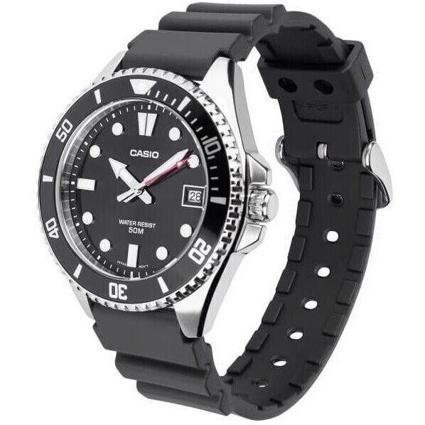 【限定特価】CASIO カシオ MDV-10-1A1 アナログウォッチ Casio MDV-10-1A1 Unisex Analogue Sports 50M Resin Band Wrist