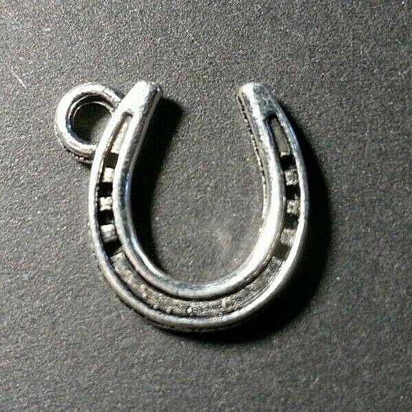 Hufeisen Glucksbringer Charm Anhanger Kettenanhanger Bettel Armband Basteln Diy