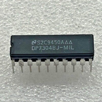 DP7304BJ-MIL, NSC, Bus Transceiver, Single, 8 Bit, 20 Pin, Ceramic, DIP