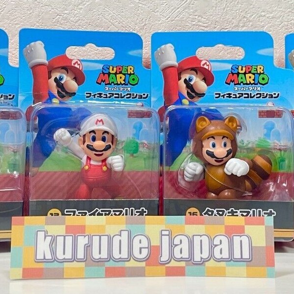 スーパーマリオ　SUPER MARIO club nintendo フィギュア Club Nintendo Mario Family Set Figures Unboxing (Japan