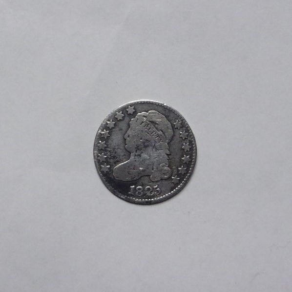 1825  Capped Bust Dime. VG-FINE ~ Free Shipping ~ Looks Original