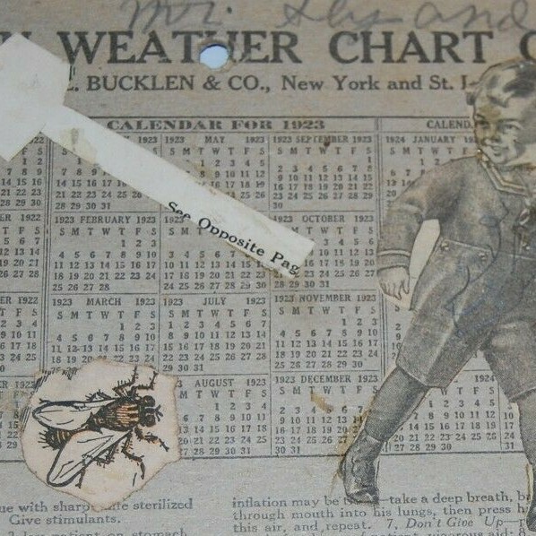 Antique 1923 Winona Mississippi Advertising - Will B Kelly, Druggist