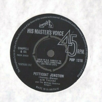 KEN THORNE Petticoat Junction / Richard Boone Show 45 EP RECORD UK HMV IMPORT