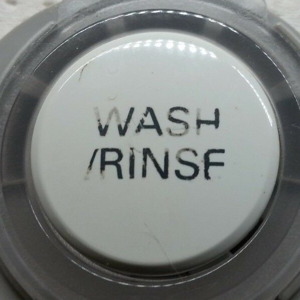 LG Front Load  Washer Wash Rinse Spin Speed Soil Level Push Button