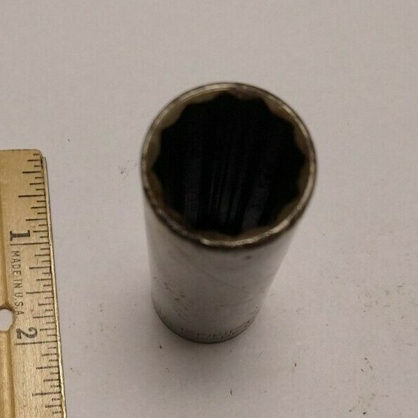 Craftsman 13/16" 12 Point 1/2" Drive Deep Socket V 47527 Made in USA