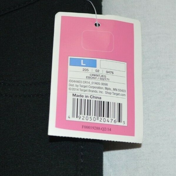 Circo Girls Black Stretch Pants Jeggings Size 5 New With Tags